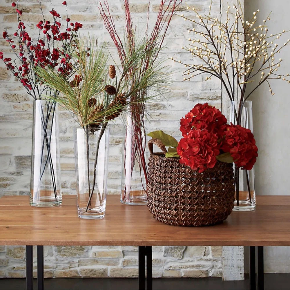 Crate&Barrel Zuzu Round Handwoven Basket